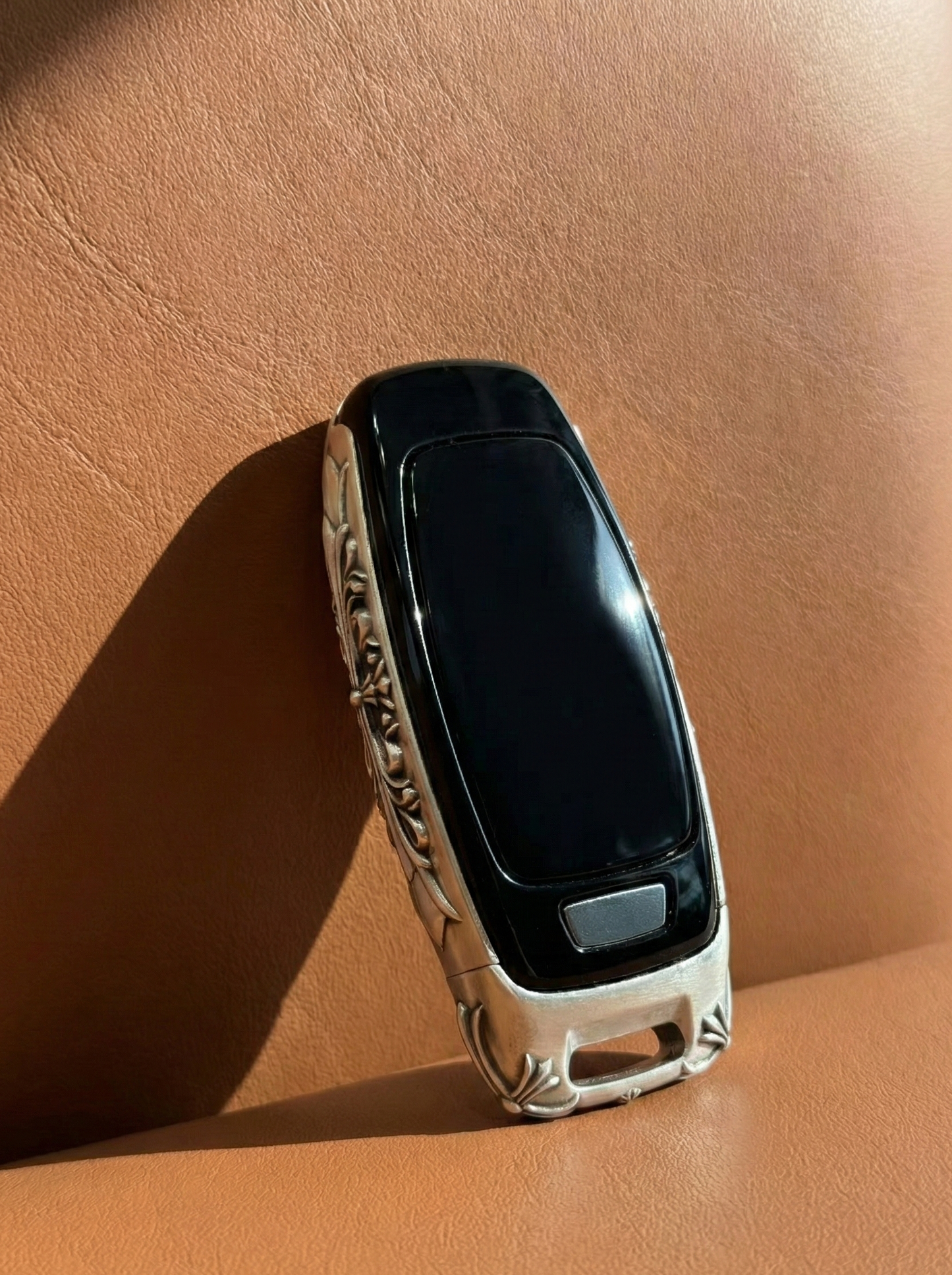 Chrome Hearts Inspired 925 Silver Audi Key Case (2 Styles | Premium Metal Cover)