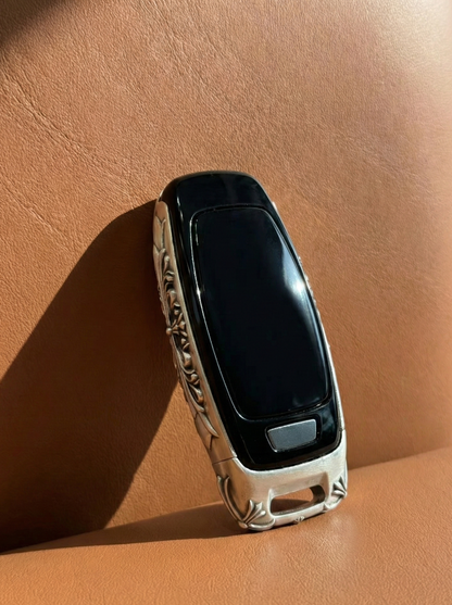Chrome Hearts Inspired 925 Silver Audi Key Case (2 Styles | Premium Metal Cover)